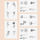 Blooming Temporary Tattoo Pack
