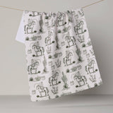 Cowboy Claus Tea Towel - Holiday 2026
