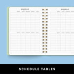 12 Month Medium Spiral Academic Planner - Pages & Parcels