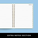 12 Month Medium Spiral Academic Planner - Pages & Parcels