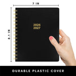 12 Month Medium Spiral Academic Planner - Pages & Parcels