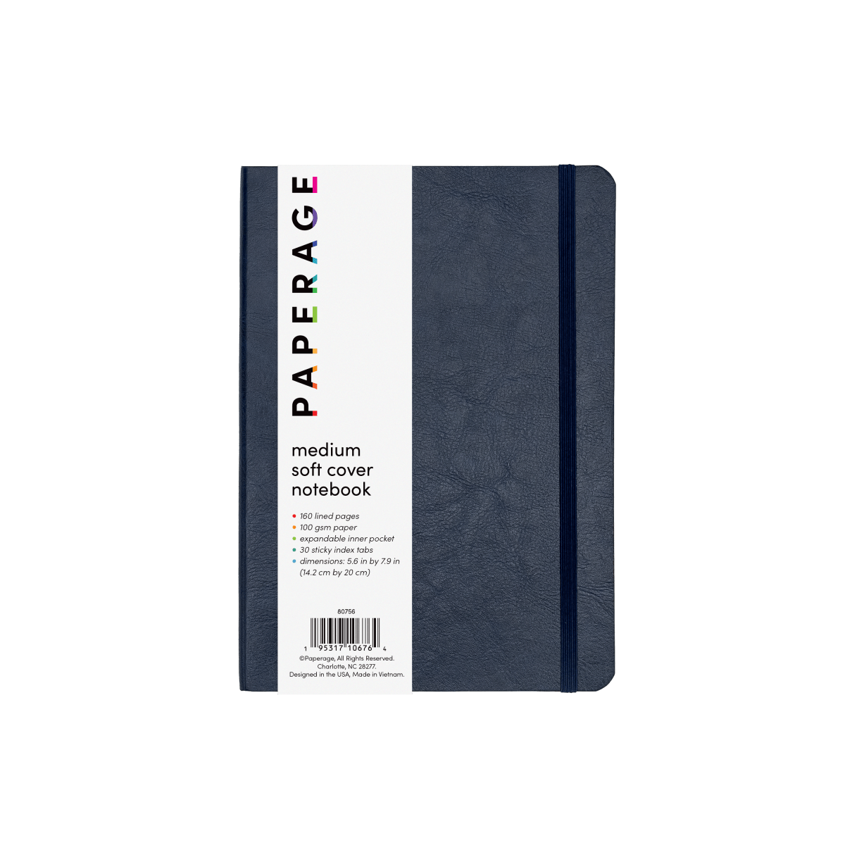 160PG Medium Softcover Lined Journal Notebook - Pages & Parcels