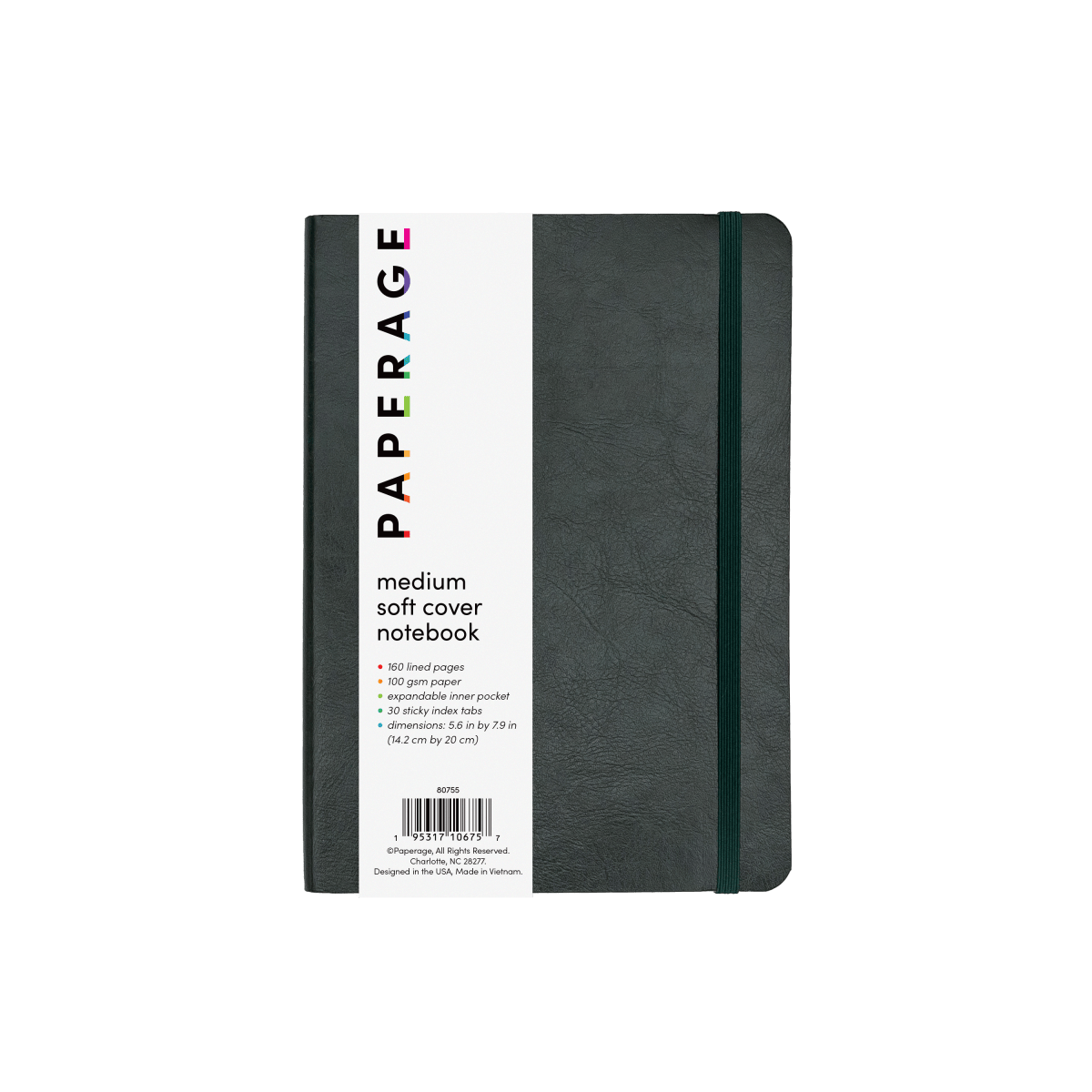 160PG Medium Softcover Lined Journal Notebook - Pages & Parcels