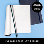 160PG Medium Softcover Lined Journal Notebook - Pages & Parcels
