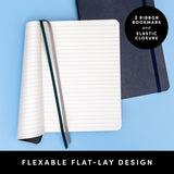 160PG Medium Softcover Lined Journal Notebook - Pages & Parcels