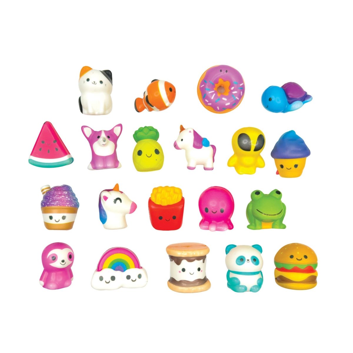 2 INCH MICRO SQUISHIES ASSORTMENT 40/BAG - Pages & Parcels