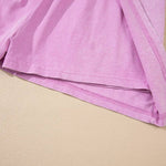 2 Pieces Mineral Wash Cotton Tank Top and Skirt Set - Pages & Parcels