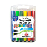 Magic Stix Triangular Washable Markers, 12 Colors