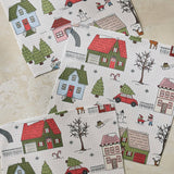 Winter Village Dishcloth Set - Holiday 2026