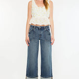 MID RISE WIDE LEG