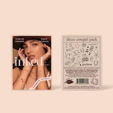 Disco Cowgirl Temporary Tattoo Pack