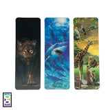 3D LENTICULAR BOOKMARK 50/BG - Pages & Parcels