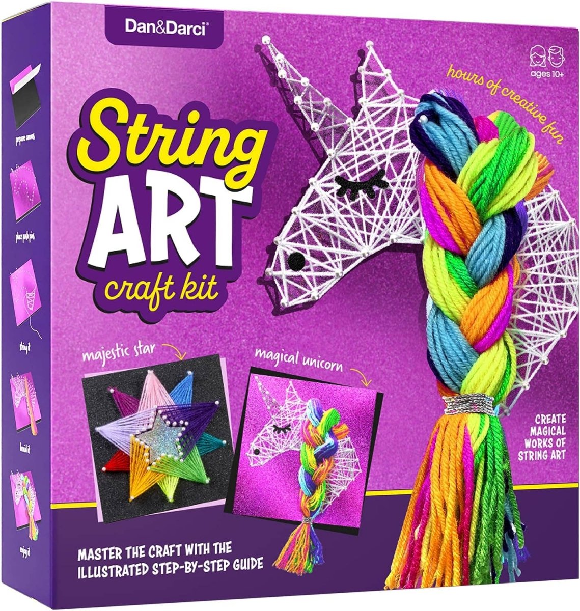 3D String Art Kit for Kids - Pages & Parcels