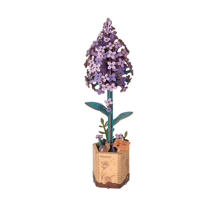 3D Wooden Flower Puzzles - Pages & Parcels