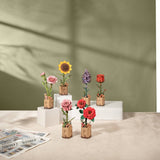 3D Wooden Flower Puzzles - Pages & Parcels