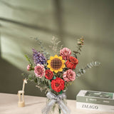 3D Wooden Flower Puzzles - Pages & Parcels