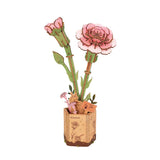 3D Wooden Flower Puzzles - Pages & Parcels