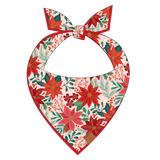 Poinsettia Dog Bandana