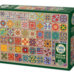50 States Quilt Blocks 1000-Piece Cobble Hill Puzzle - Pages & Parcels