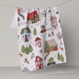 Winter Village Tea Towel - Holiday 2026