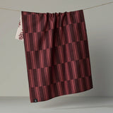 Festive Cranberry Luxe Kitchen Towel - Holiday 2026
