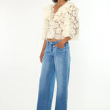 LOW RISE WIDE LEG