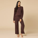 Reverse Seam Marshmallow Lounge Set