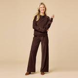 Serenity Raglan Crew with Wide Pant
