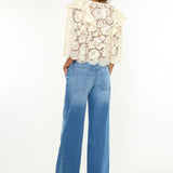 LOW RISE WIDE LEG