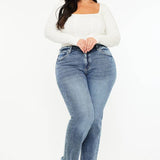 PLUS HIGH RISE SLIM STRAIGHT