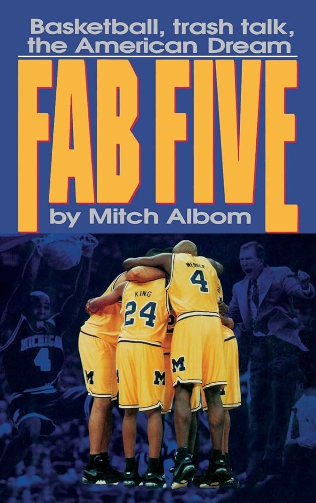 The Fab Five: Basketball Trash Talk the American Dream cover image