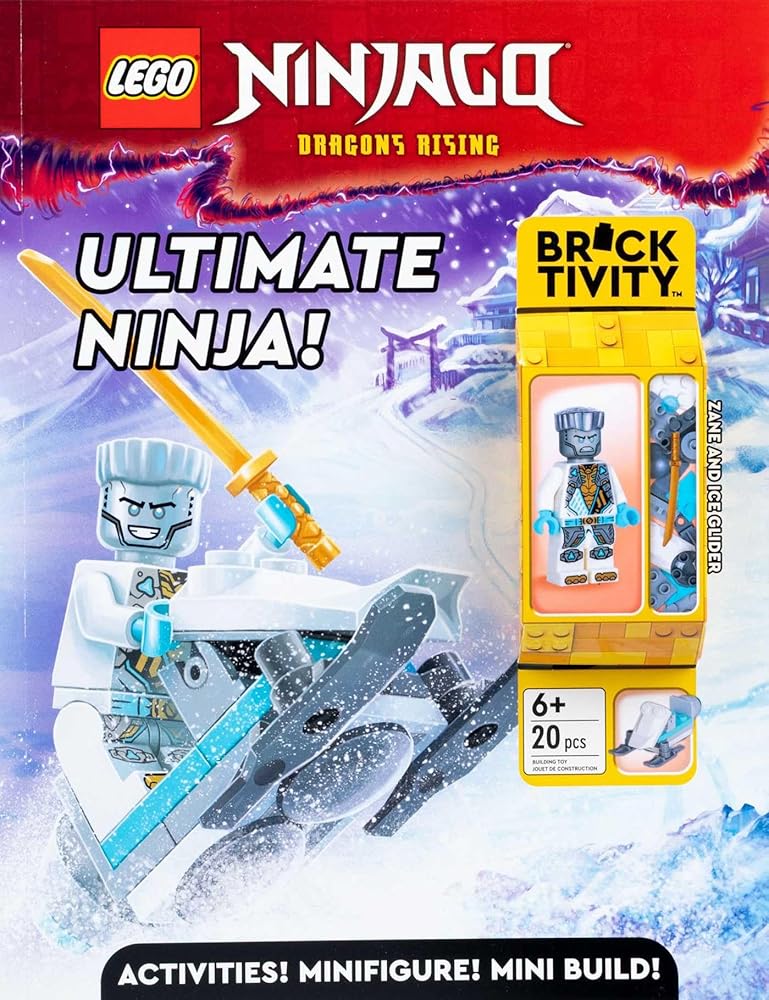 LEGO NINJAGO: Ultimate Ninja! (Activity Book with Minifigure) cover image