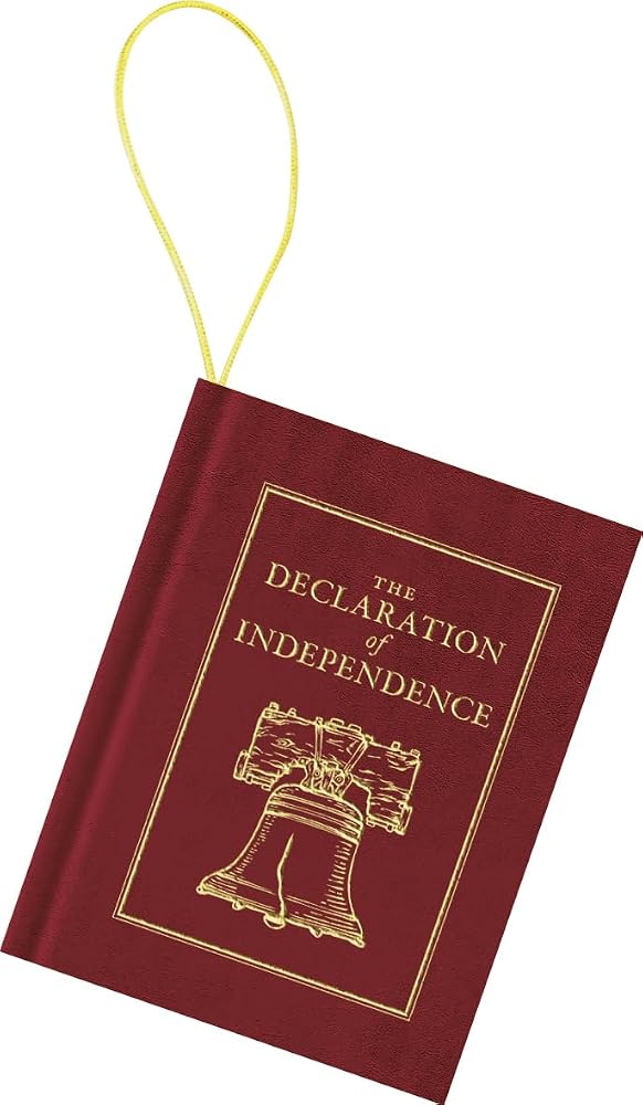 Declaration of Independence Mini-Book Ornament (Books of American Wisdom) cover image
