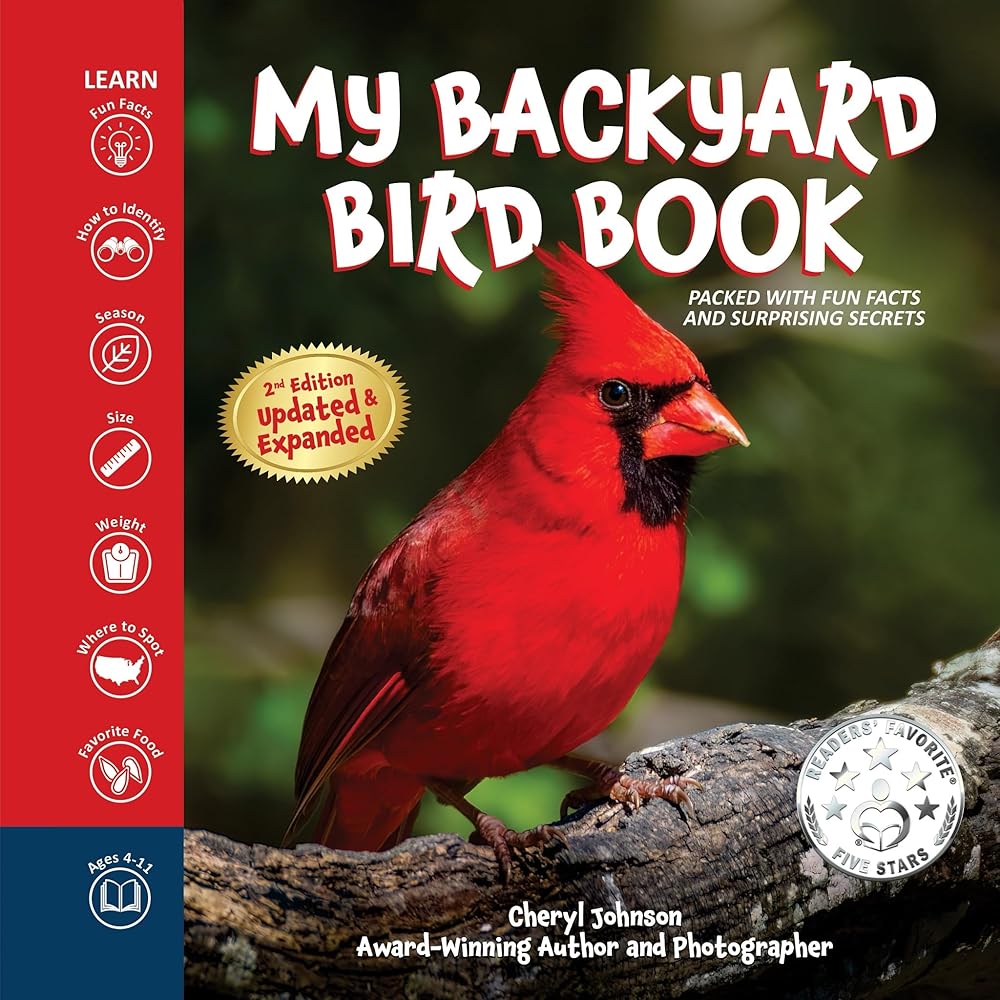 My Backyard Bird Book: My Backyard Bird Book: A How-To Bird Watching Gift for Kids! cover image
