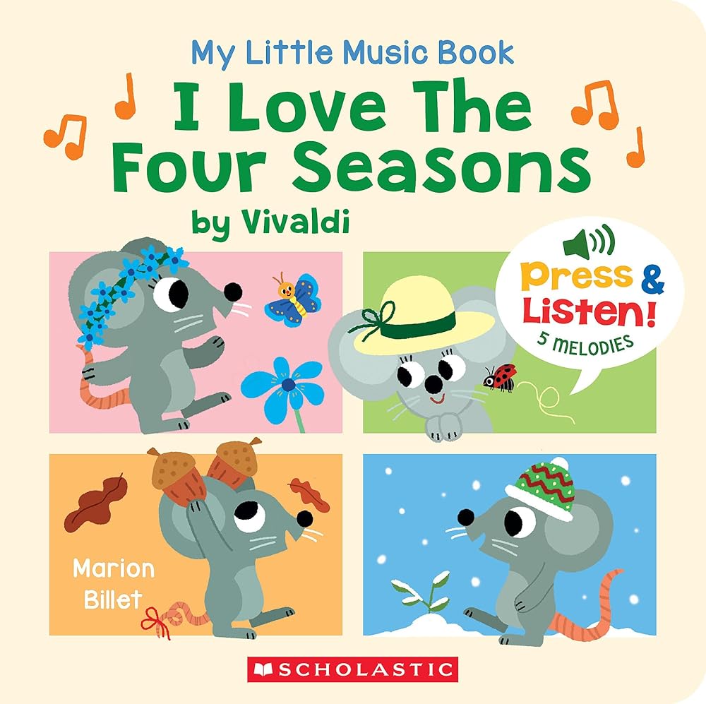 My Little Music Book: I Love the Four Seasons cover image