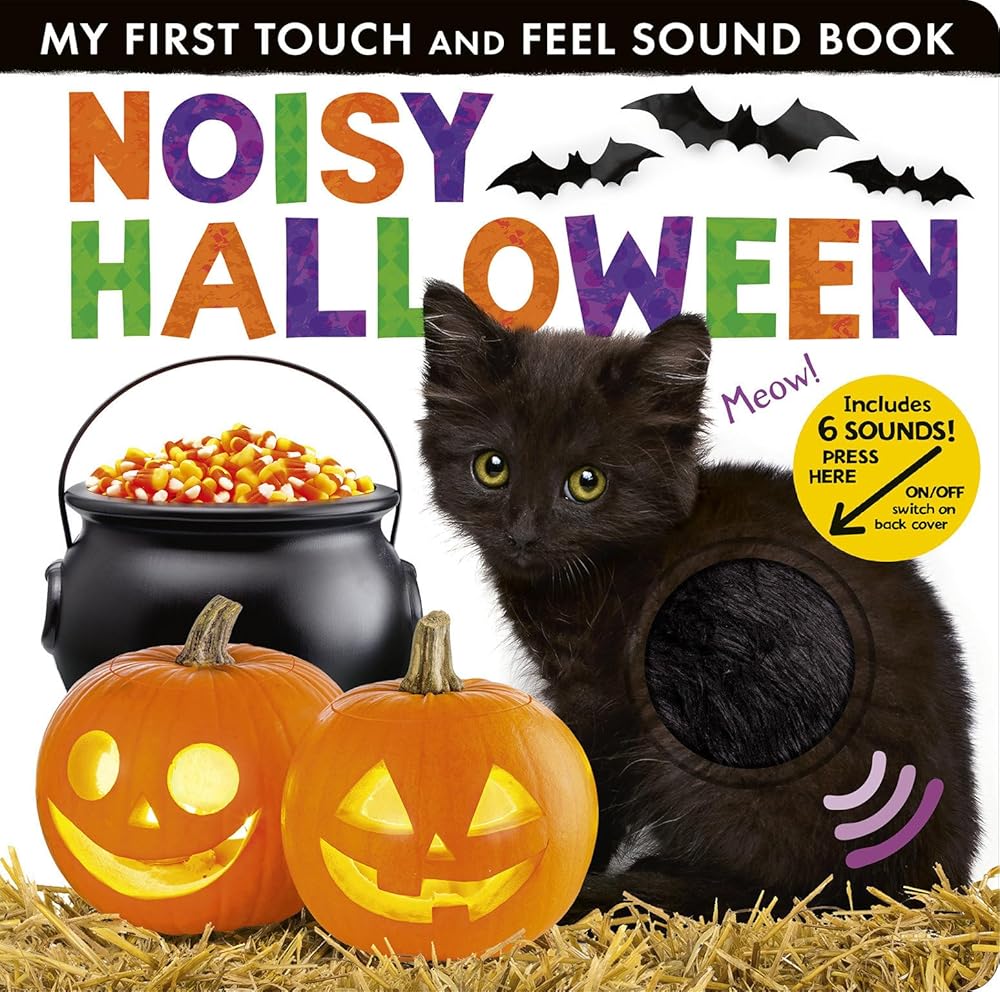 Noisy Halloween: My First Touch and Feel Sound Book cover image