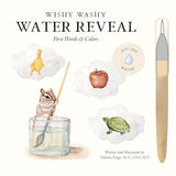 Wishy Washy (Water Reveal Edition): A Reusable Water Reveal Activity Book Teaching First Words and Colors cover image