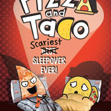 Pizza and Taco: Scariest Sleepover Ever!: (A Graphic Novel) cover image