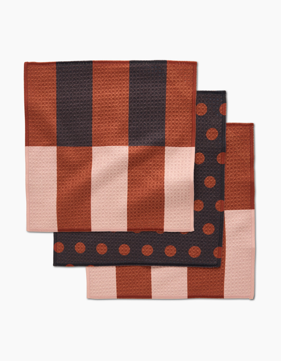 Cocoa Dots Washcloth Set