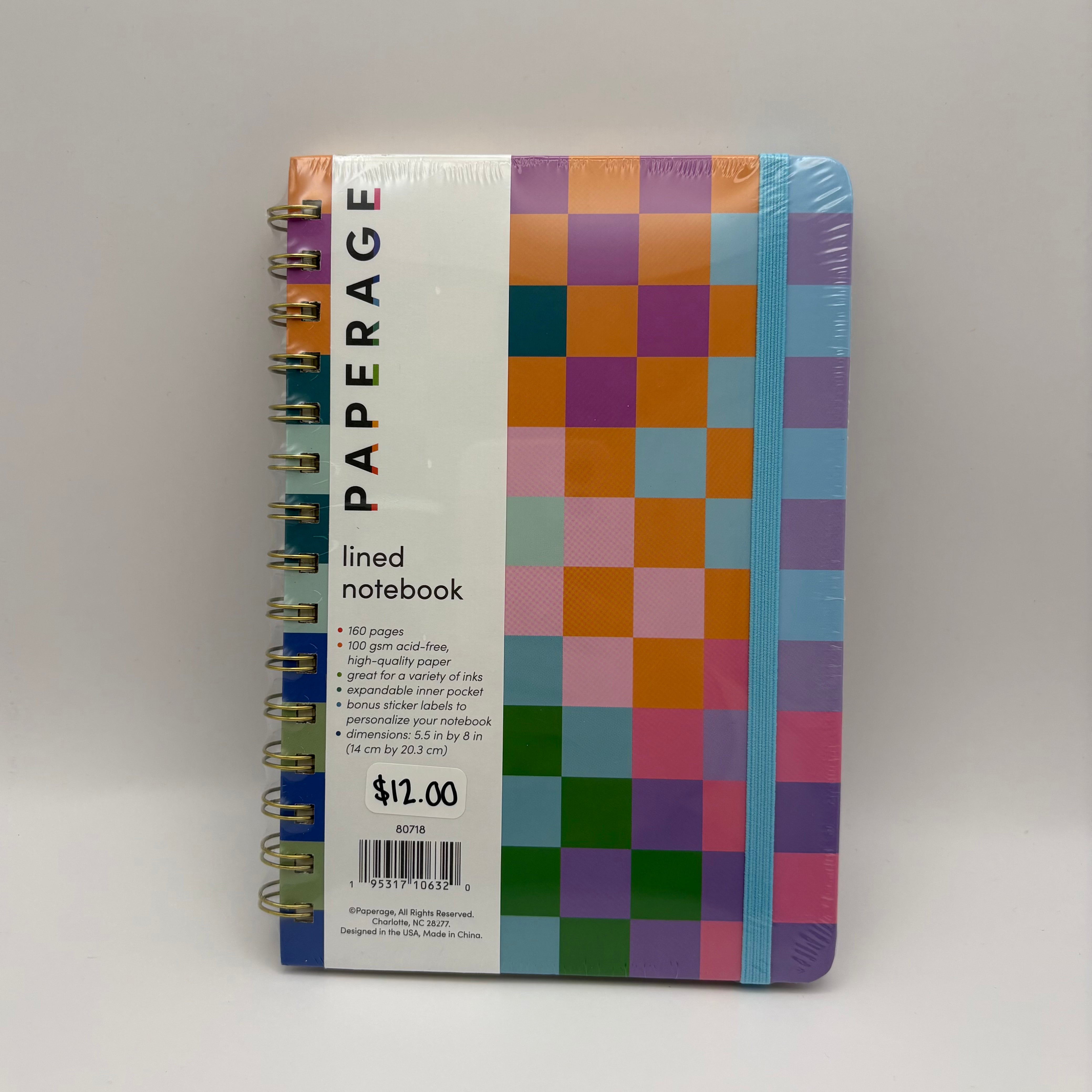 Paperage lined notebook 160 pages