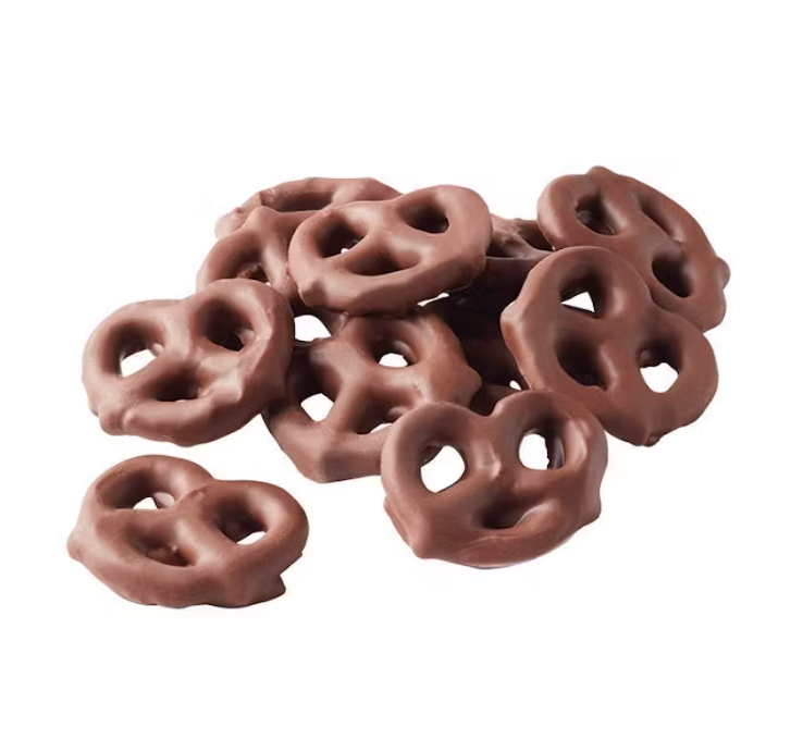Salty Dark Chocolate Pretzels
