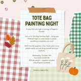 TOTE BAG PAINTING NIGHT