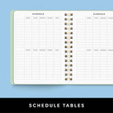 12 Month Medium Spiral Academic Planner
