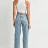 Classic Relaxed Straight Jean - MEDIUM DENIM - BP446N