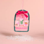 Acrylic Ornament-Merry Mahjong - Pages & Parcels