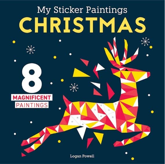 Activity Book - My Sticker Paintings: Christmas - Pages & Parcels