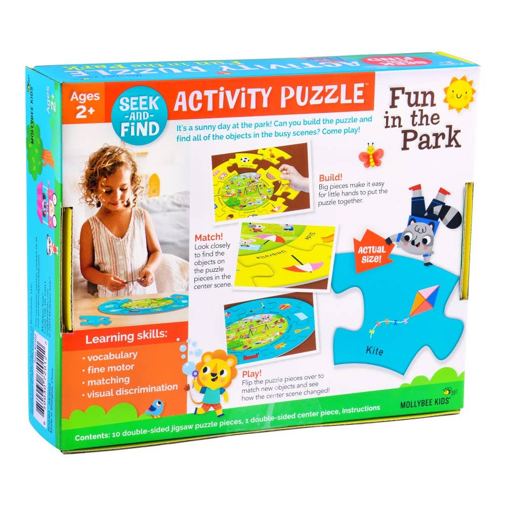 Activity Puzzle Fun in the Park - Pages & Parcels