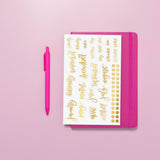 Planner & Calendar Sticker Book – 25 Sheets