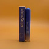 Alleyoop Game Face second skin concealer 'superstar' packaging on an orange background