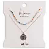 Aloha Silver Necklace - Pages & Parcels